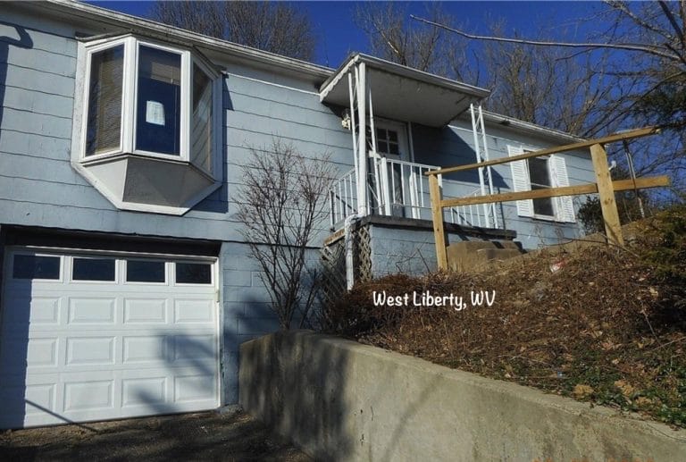 c.1952 Fixer Upper with View in West Liberty, WV Under 50K Sold