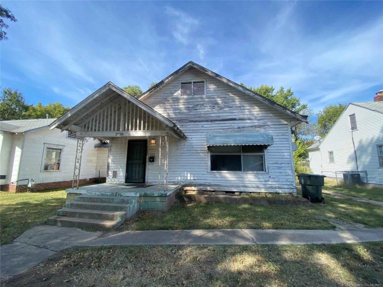 Sold c.1920 Bungalow For Sale in Muskogee, OK Under 35K Old Houses