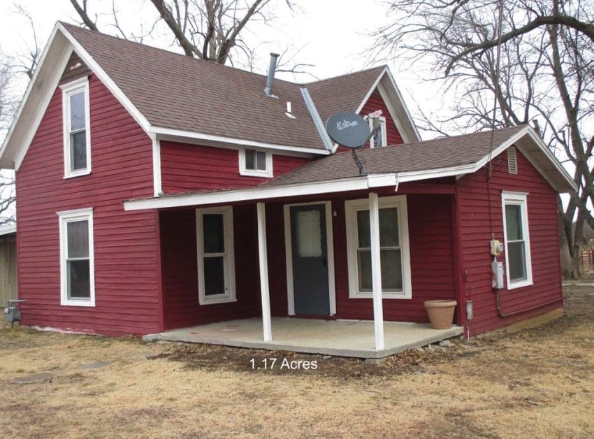 Sold c.1890 Horse Farm For Sale on 1.17 Acres in Grenola, KS 46K
