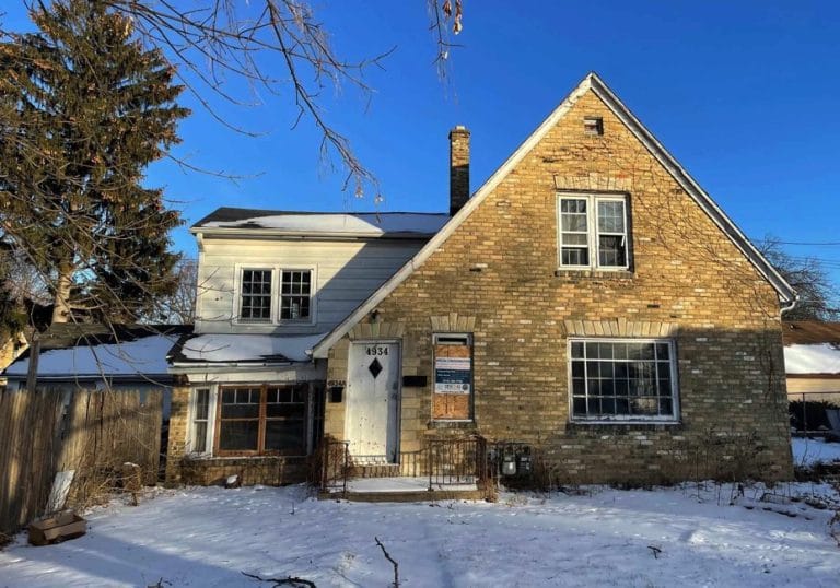 Sold c.1942 Fixer Upper For Sale in Milwaukee, WI Under 42K Save This Old House Old
