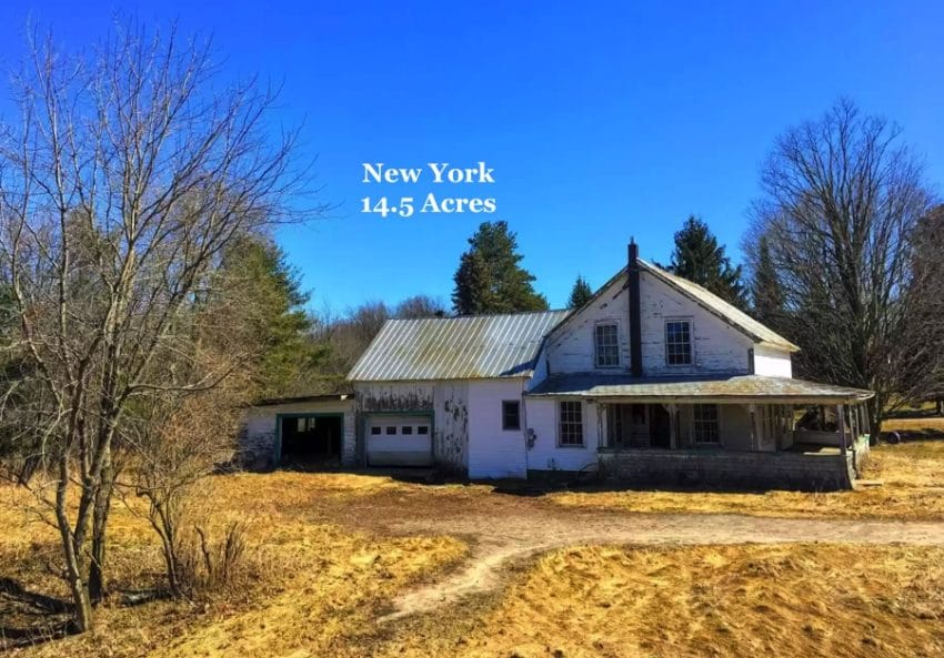 Sold Under 100K Sunday Circa 1850 14.5 Acre Riverfront Homestead