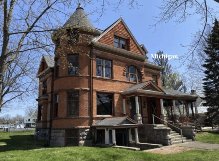 Sold Christmere House Mansion For Sale in Sturgis, MI Starting Bid