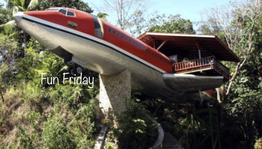 airplane house