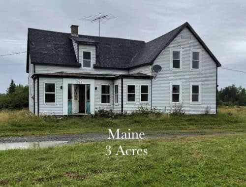 Maine farmhouse