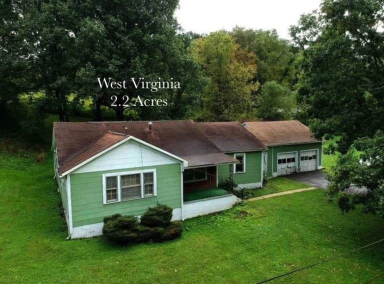 Under 100K Sunday Circa 1948 West Virginia Ranch on 2.2 Acres 79K