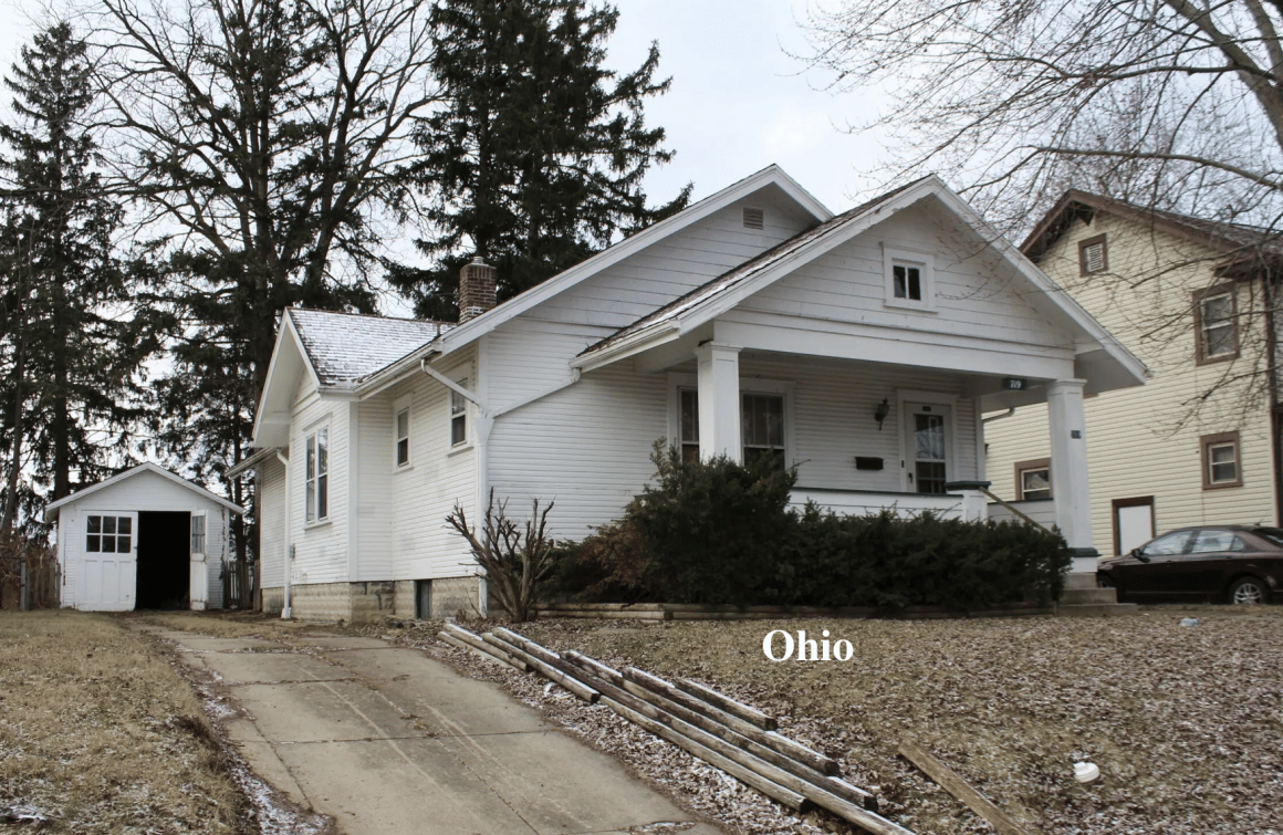 Under 75K Thursday Circa 1929 Ohio Affordable Home Under 60K Old Houses Under 50K