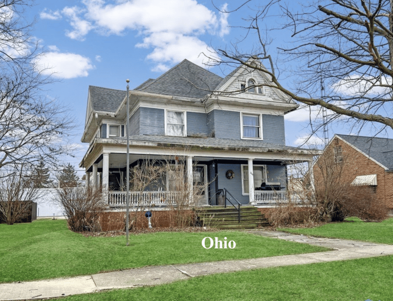 Cheapish 1904 Ohio Victorian Home For Sale Under 150K Contingent