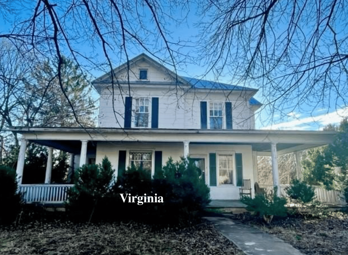 Cheapish Circa 1928 Shenandoah Valley Virginia Home For Sale Under 120K