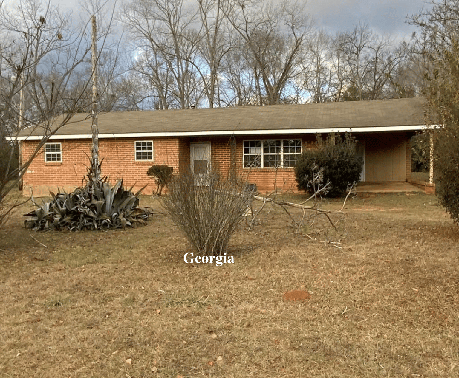 1972 Brick Ranch Home For Sale in Plains, GA 51K