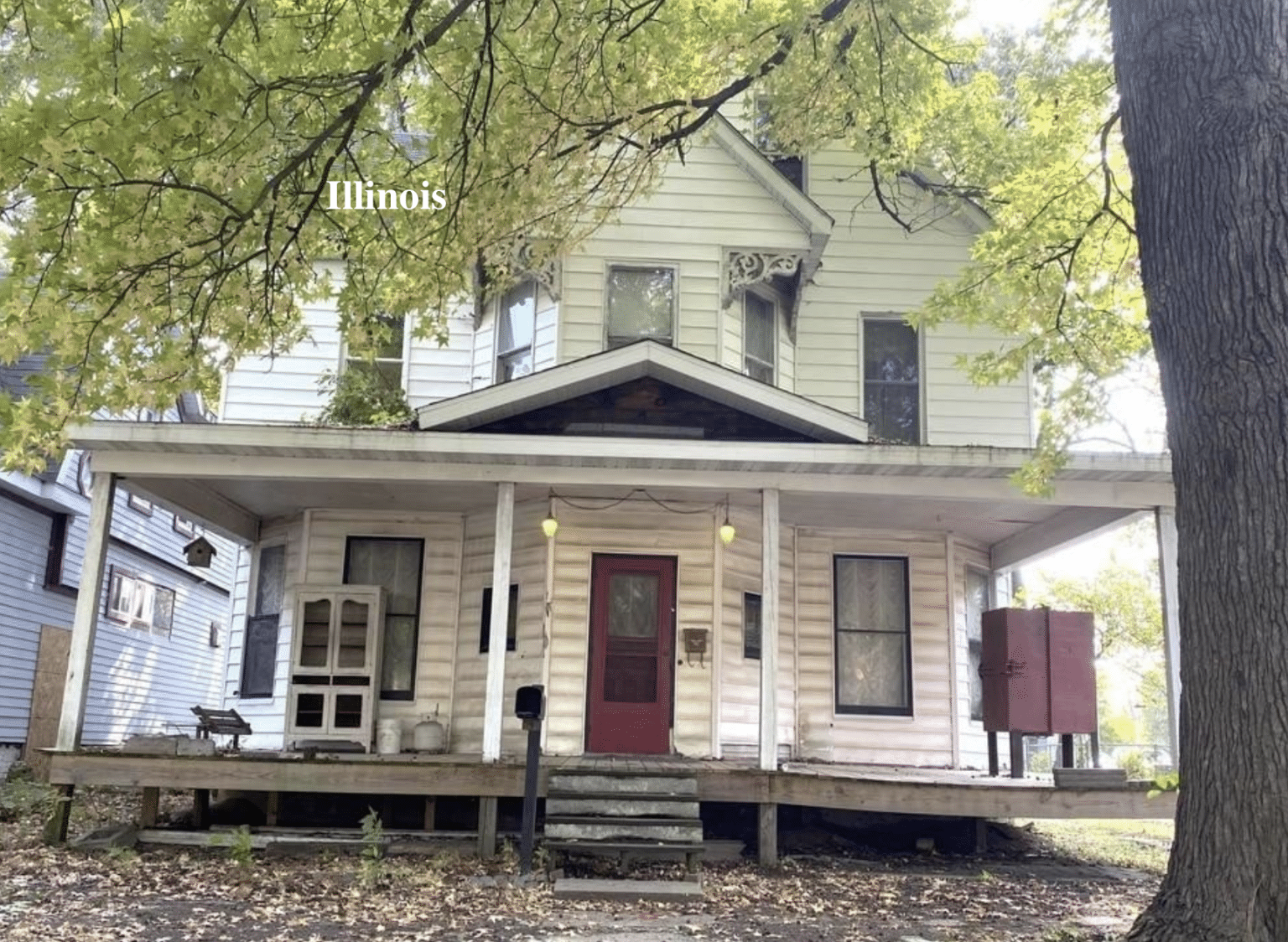 Under 100K Sunday Circa 1900 Illinois Victorian Home For Sale 69K