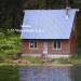 waterfront Alaska cabin