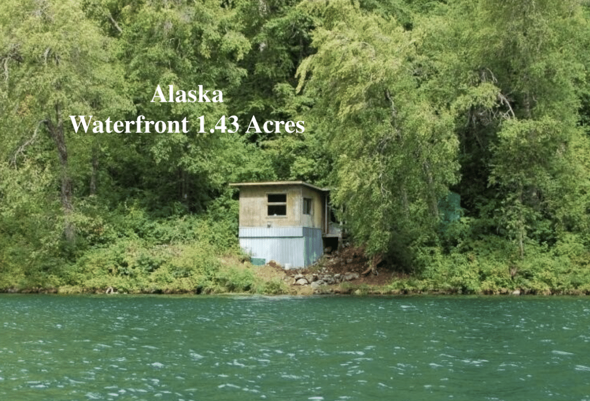 Alaska waterfront cabin