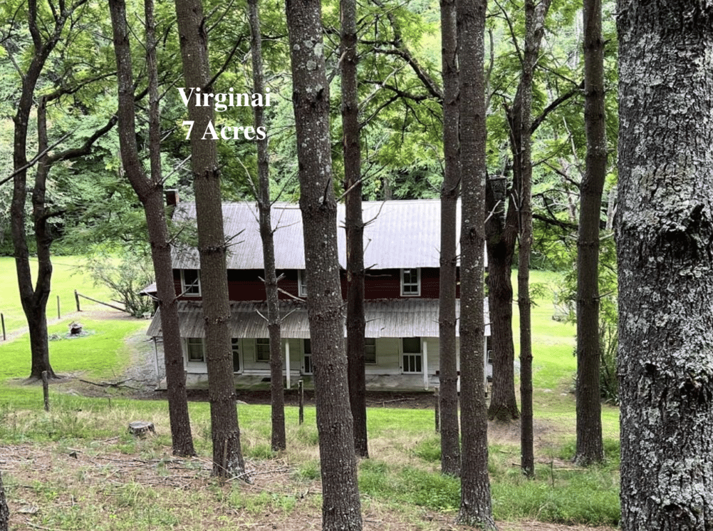 Cheapish Virginia Farmhouse For Sale on 7 Acres 150K Old Houses