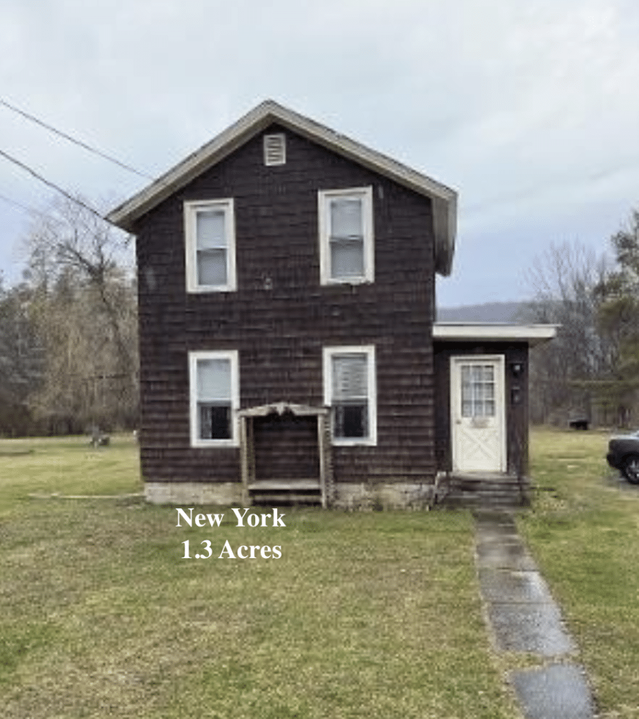 Circa 1850 New York Farmhouse For Sale on 1.3 Acres 39K Old Houses