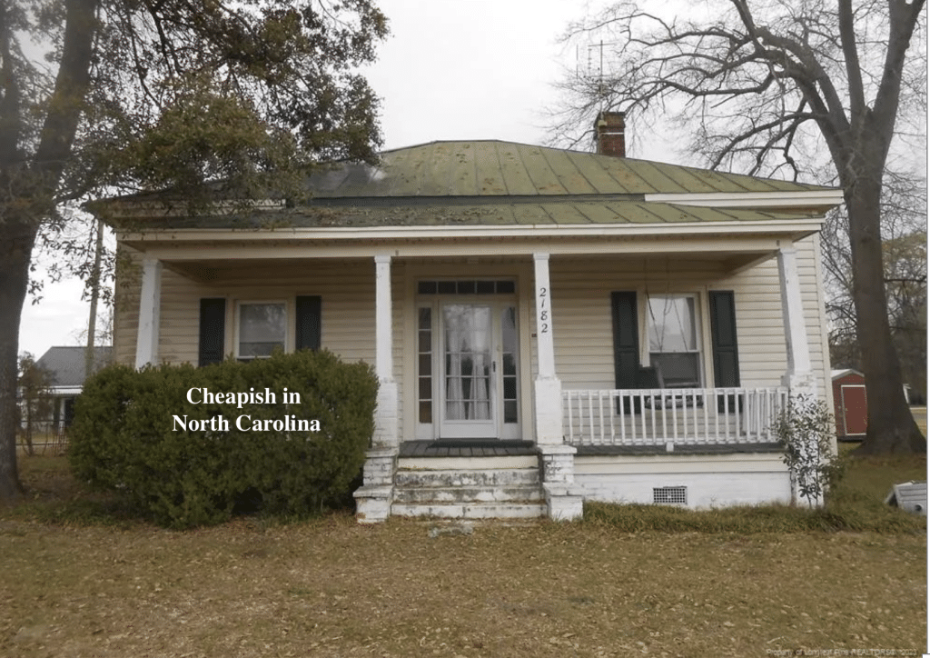 Cheapish North Carolina Affordable Home 75K Old Houses Under 50K