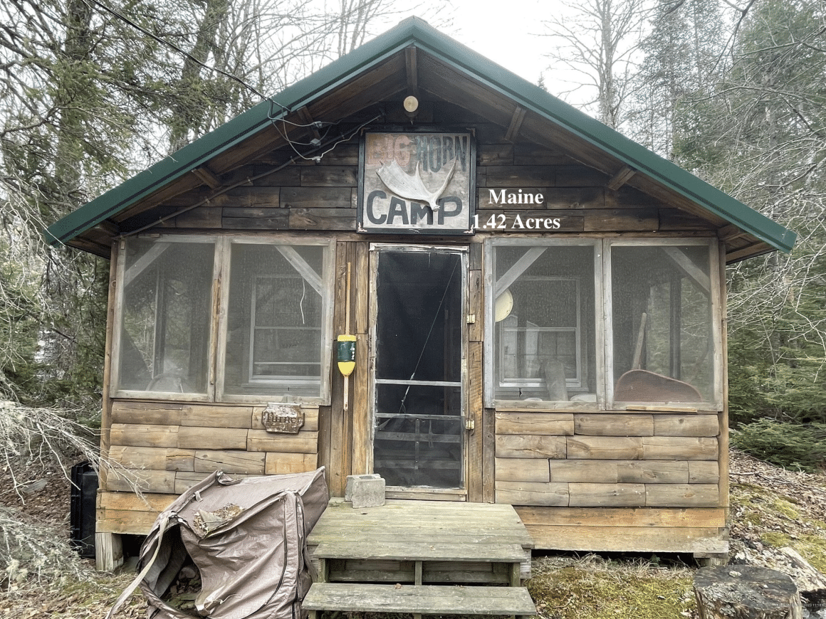 Maine cabin for sale