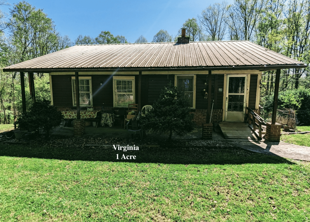 1955 Virginia Mountain Home For Sale On 1 Acre Under 50K Old Houses