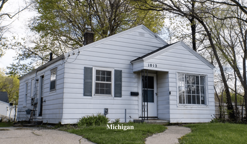Circa 1940 Michigan MoveIn Ready Home For Sale 50K Old Houses Under