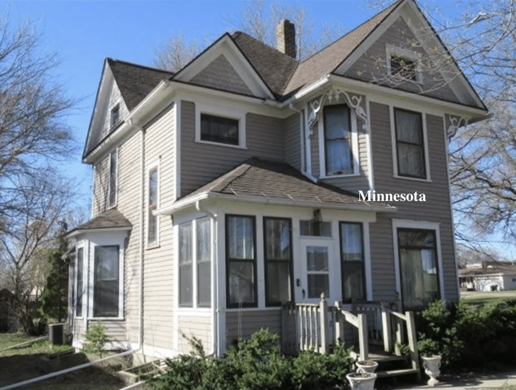 Circa 1900 Minnesota Victorian Home For Sale 49K Old Houses Under 50K