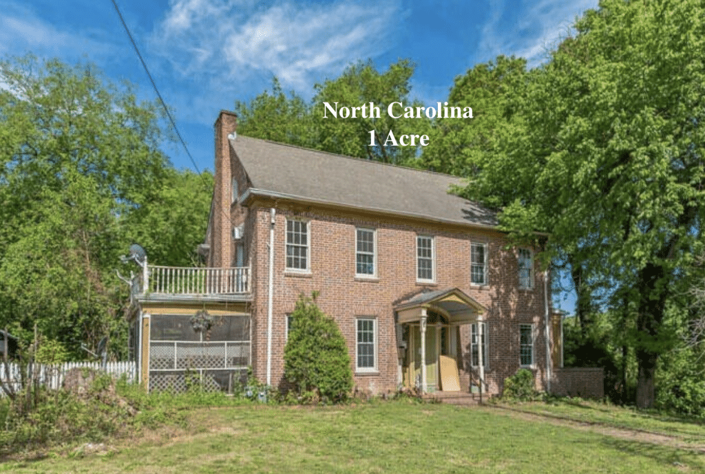 Under 100K Sunday Circa 1923 North Carolina Brick Home For Sale on 1