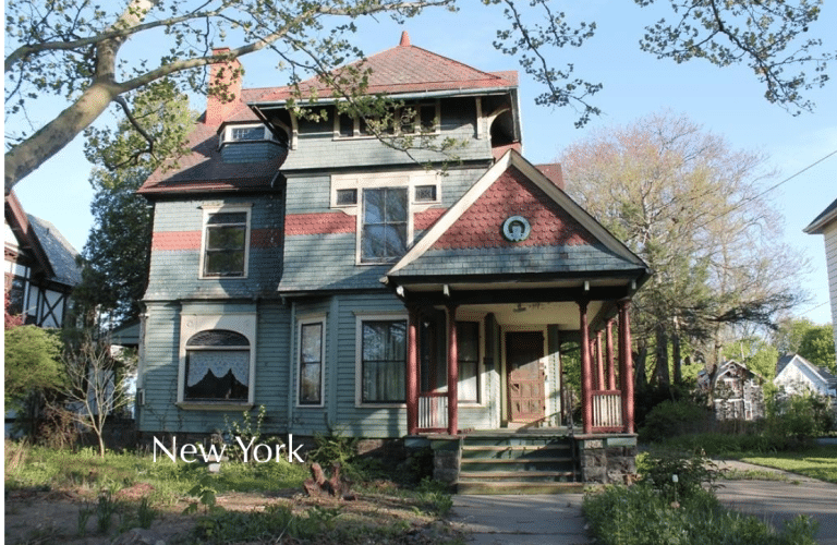 Cheapish Circa 1887 New York Victorian Home For Sale 125K Old Houses
