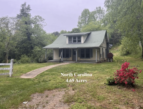 North Carolina farmhouse for sale