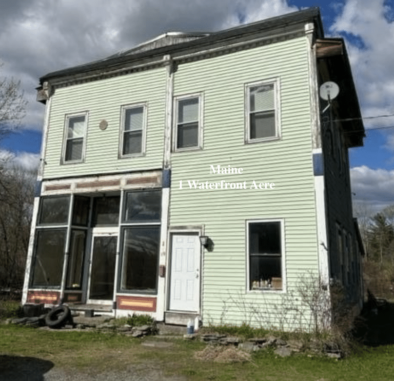 Maine Waterfront Fixer Upper Under 49K Old Houses Under 50K