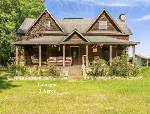 Georgia farmhouse for sale