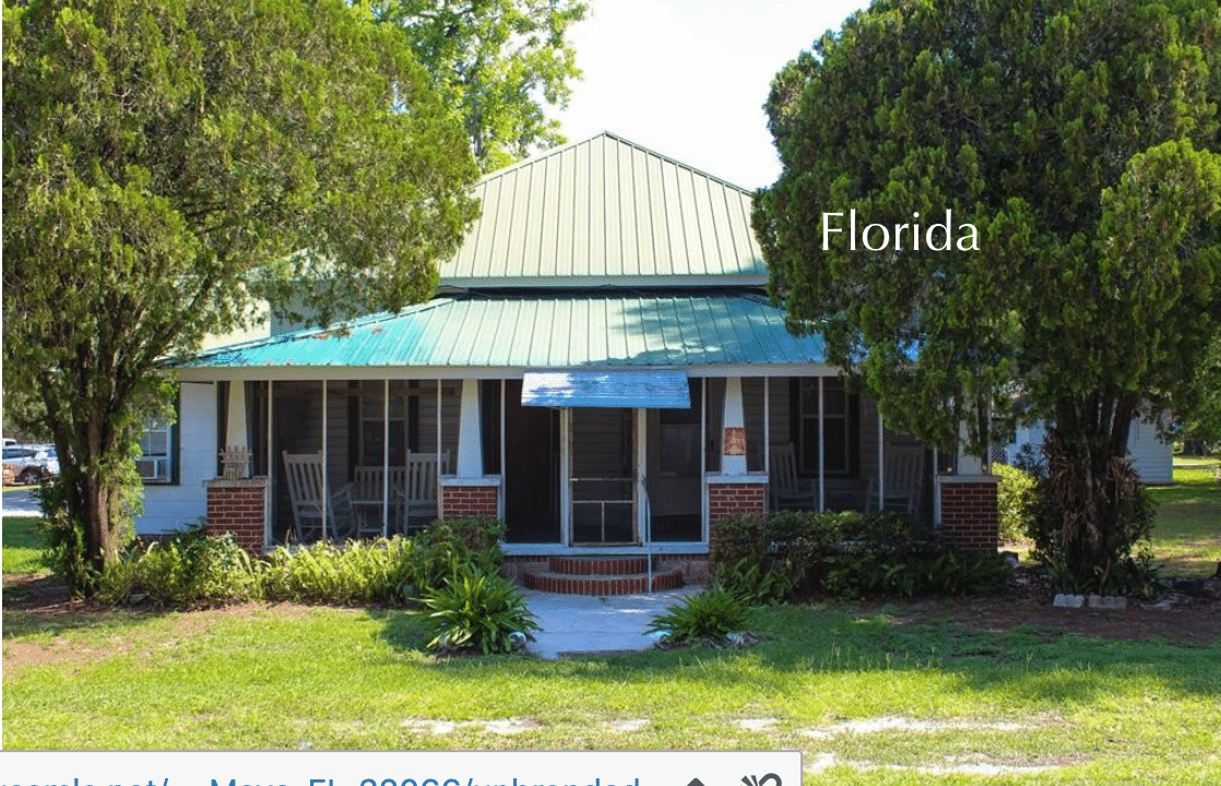 Florida bungalow for sale