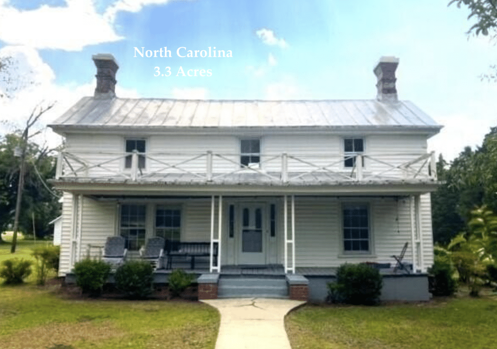 Under 100K Sunday Circa 1879 North Carolina Farmhouse For Sale on 3.