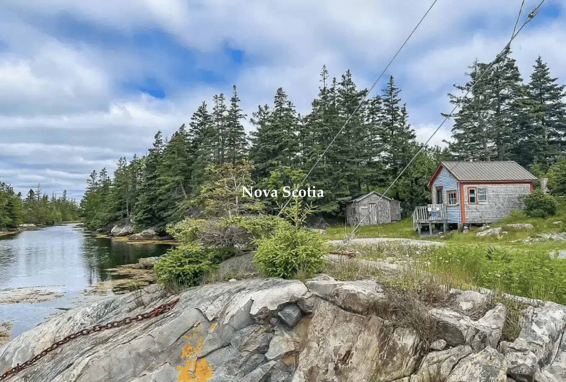 Under $100K Sunday - Waterfront Cabin For Sale in Nova Scotia Under ...