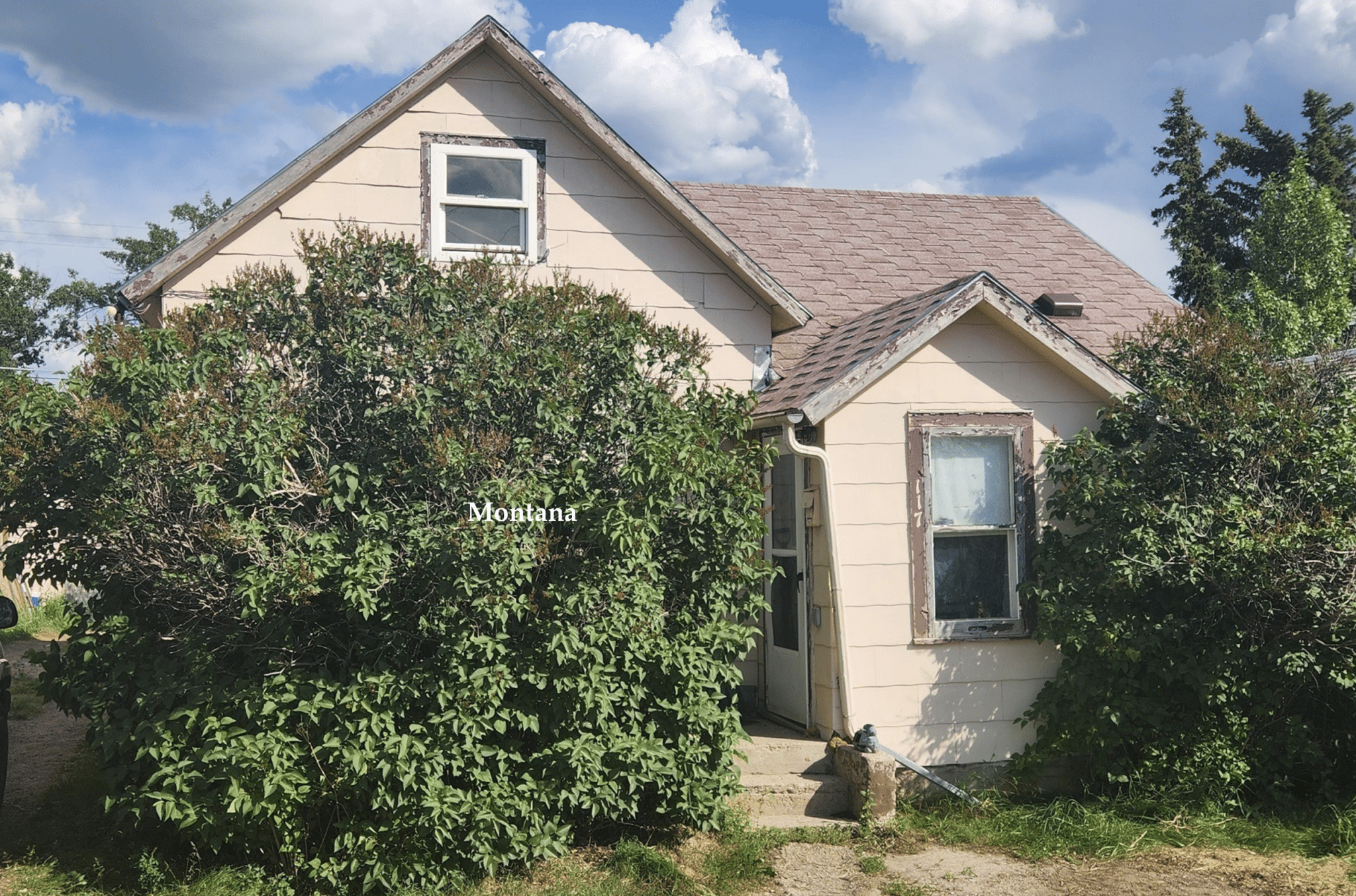 Circa 1920 Cheap House in Montana Under 59K