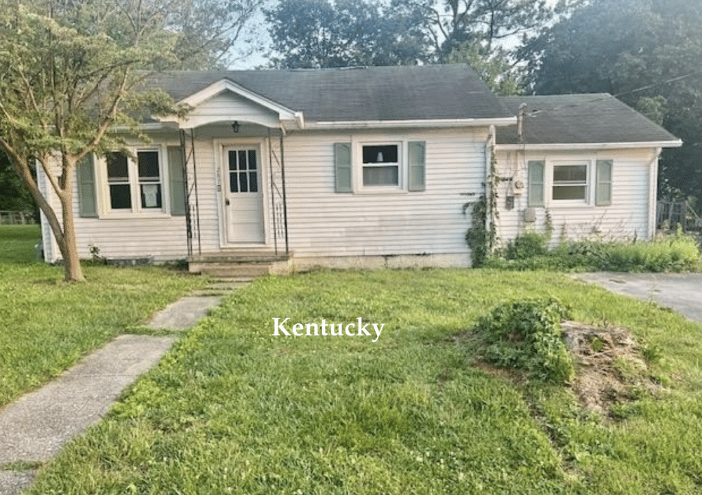 1960 Kentucky Starter Home For Sale Under 50K Old Houses Under 50K