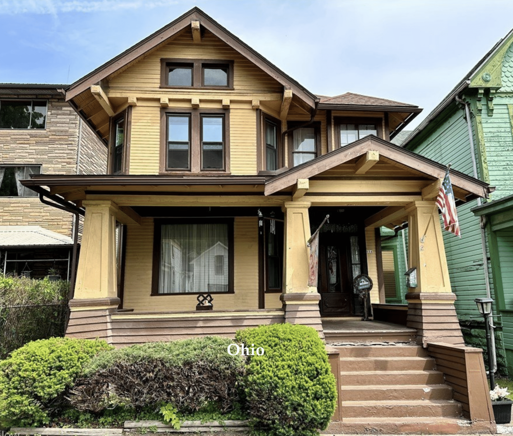 100K Sunday Circa 1900 Ohio Home For Sale Under 90K