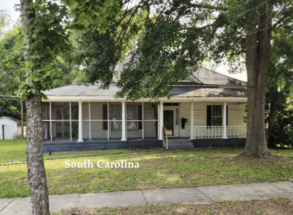 For Sale By Owner South Carolina Fixer Upper 55K Old Houses Under 50K