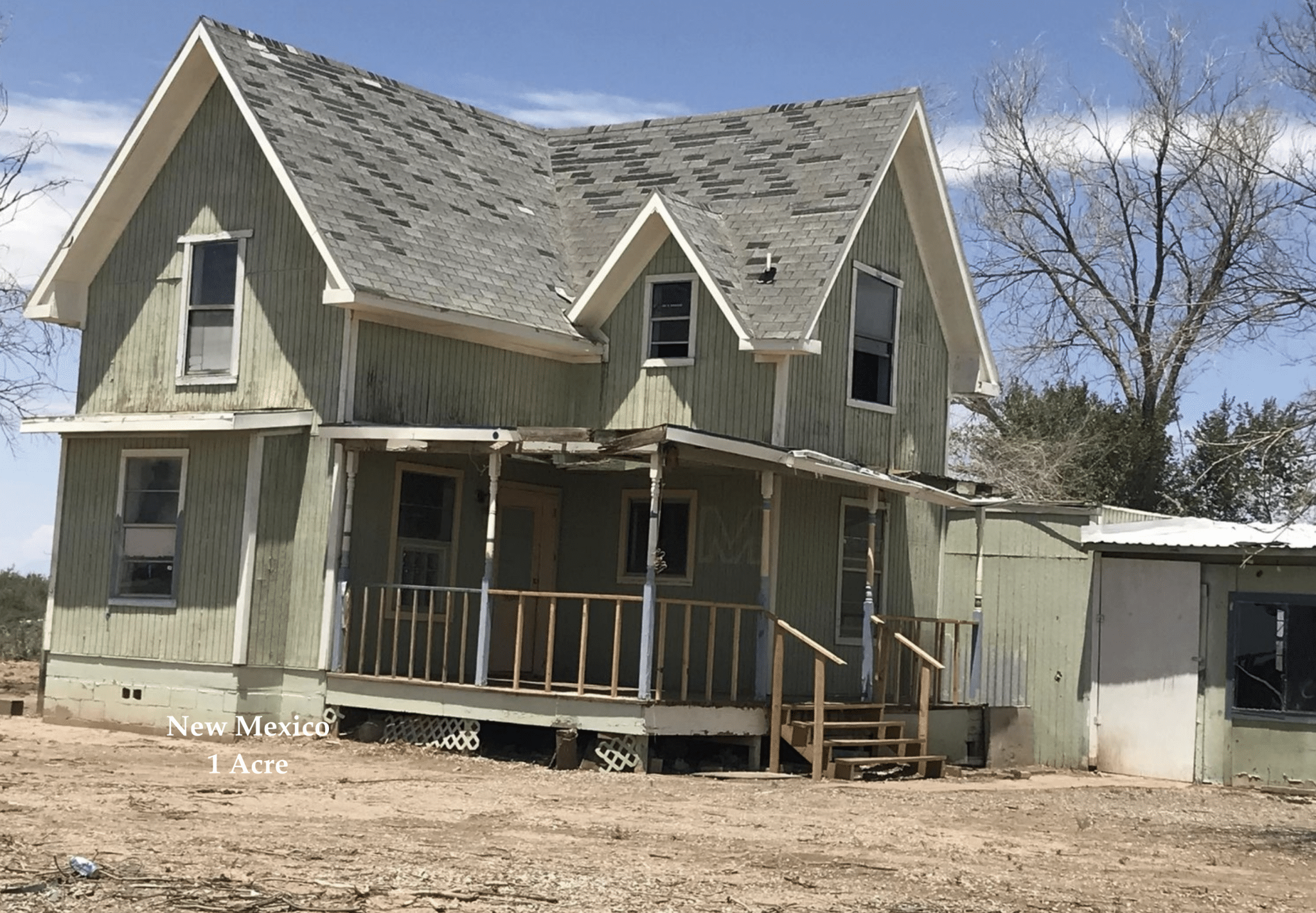 New Mexico Fixer Upper on 1 Acre with Views Under $49K
