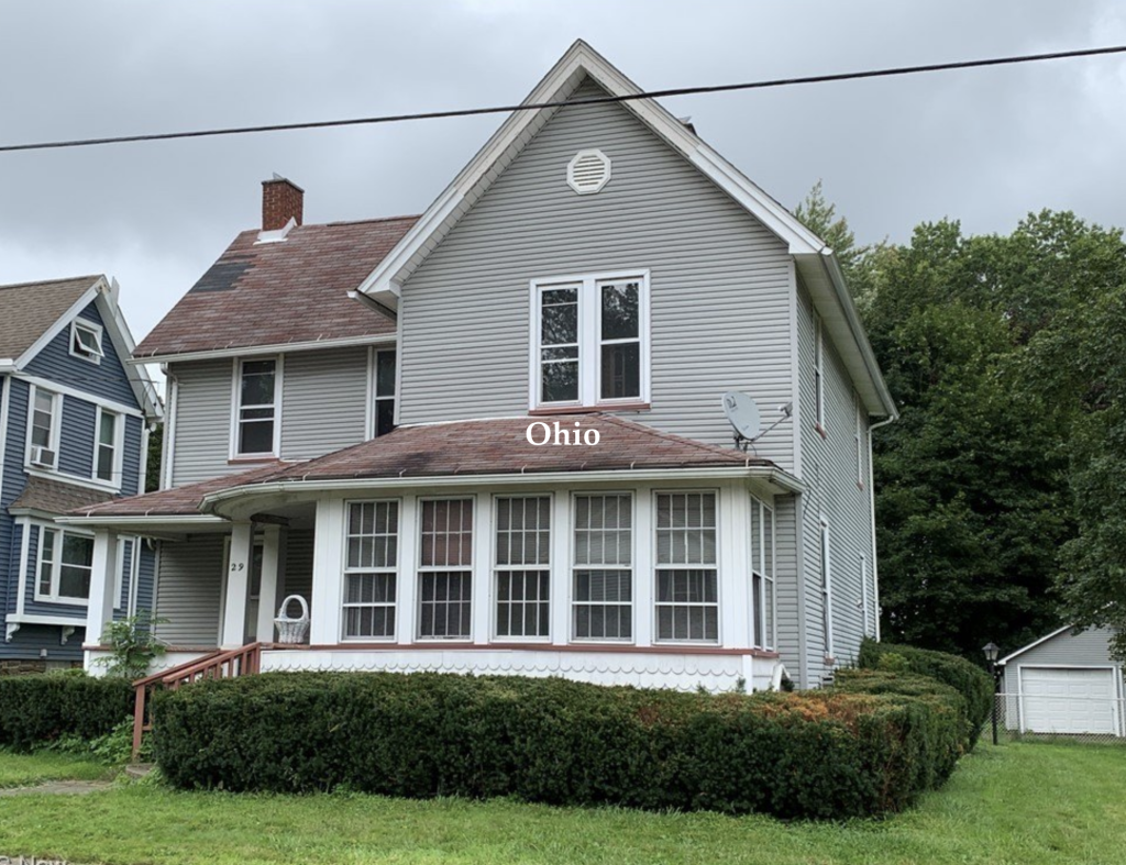 100K Sunday Circa 1890 Ohio Home For Sale With Lovely Woodwork Under