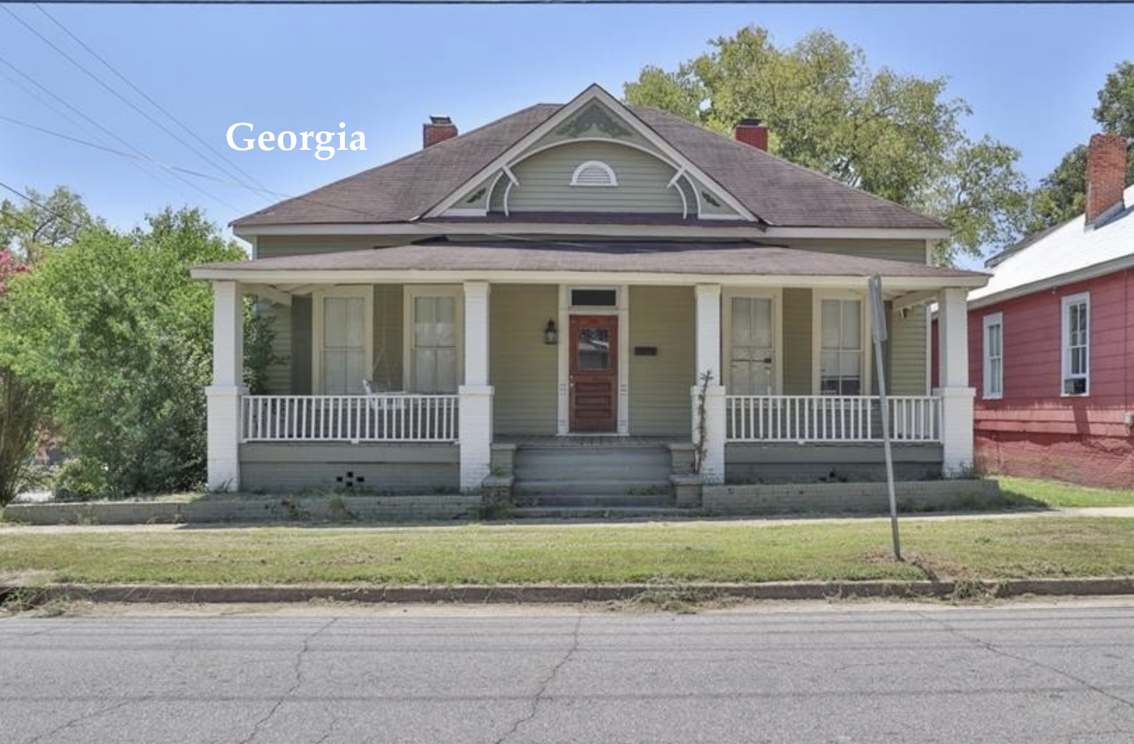 Georgia Rhoem Michigan Cheapish Circa 1923 Georgia Move-In Ready Home $155K