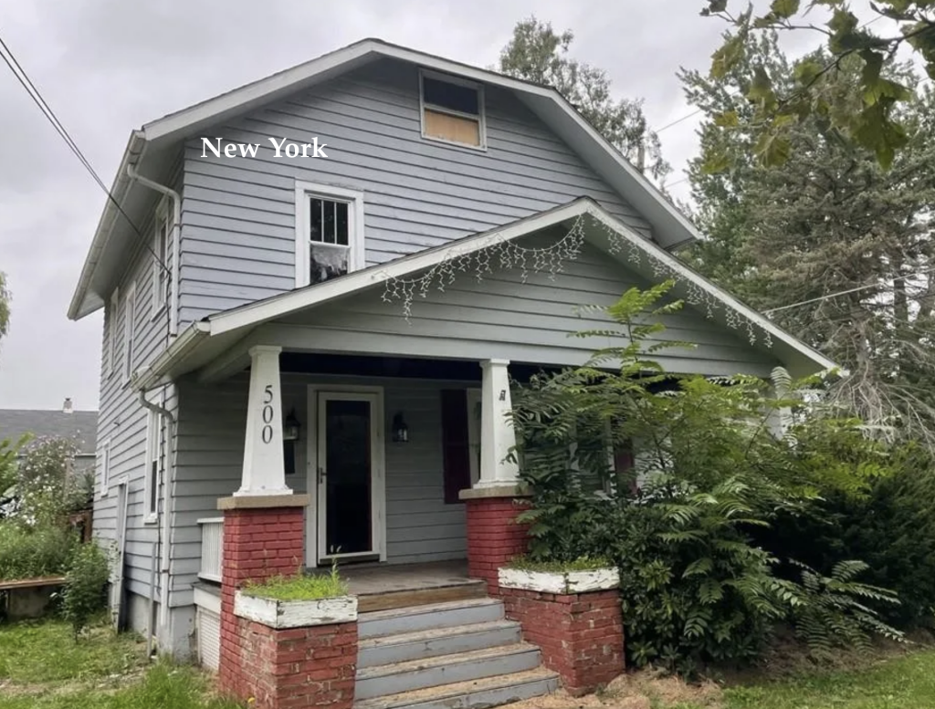 Circa 1915 New York Fixer Upper Under 45K Old Houses Under 50K