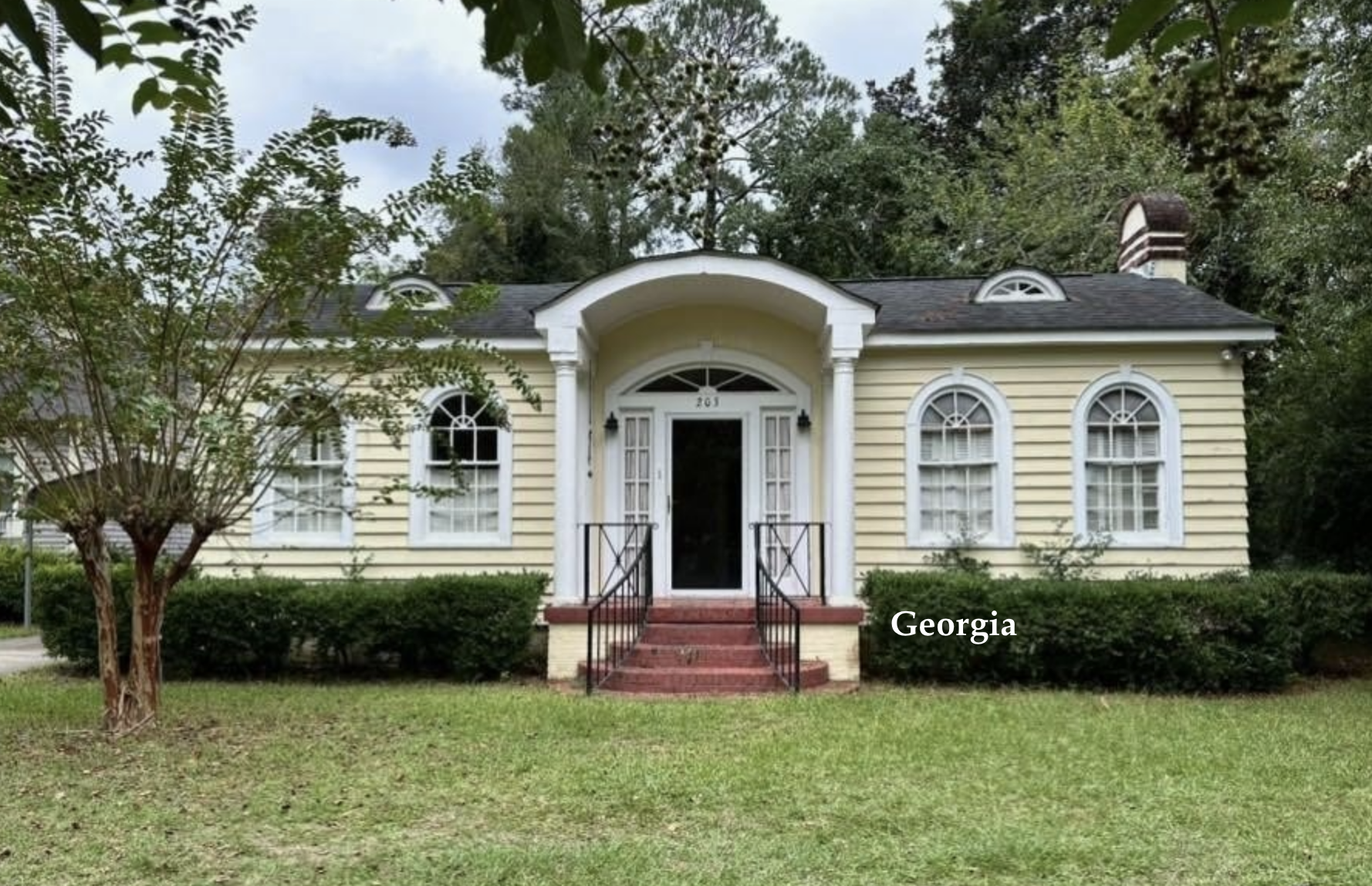 Georgia Rhoem Michigan Cheapish c.1900 Georgia Home For Sale $145K