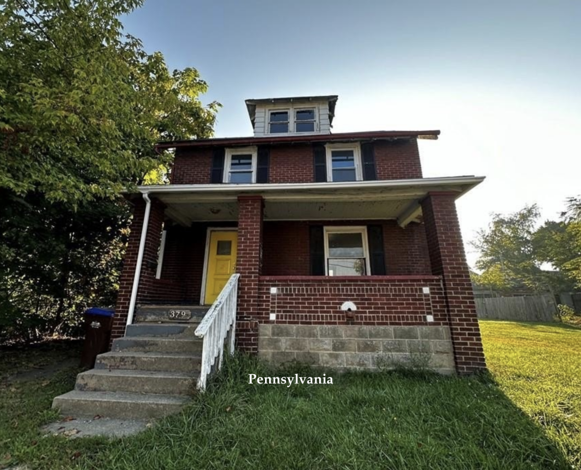 home for sale in Pennsylvania