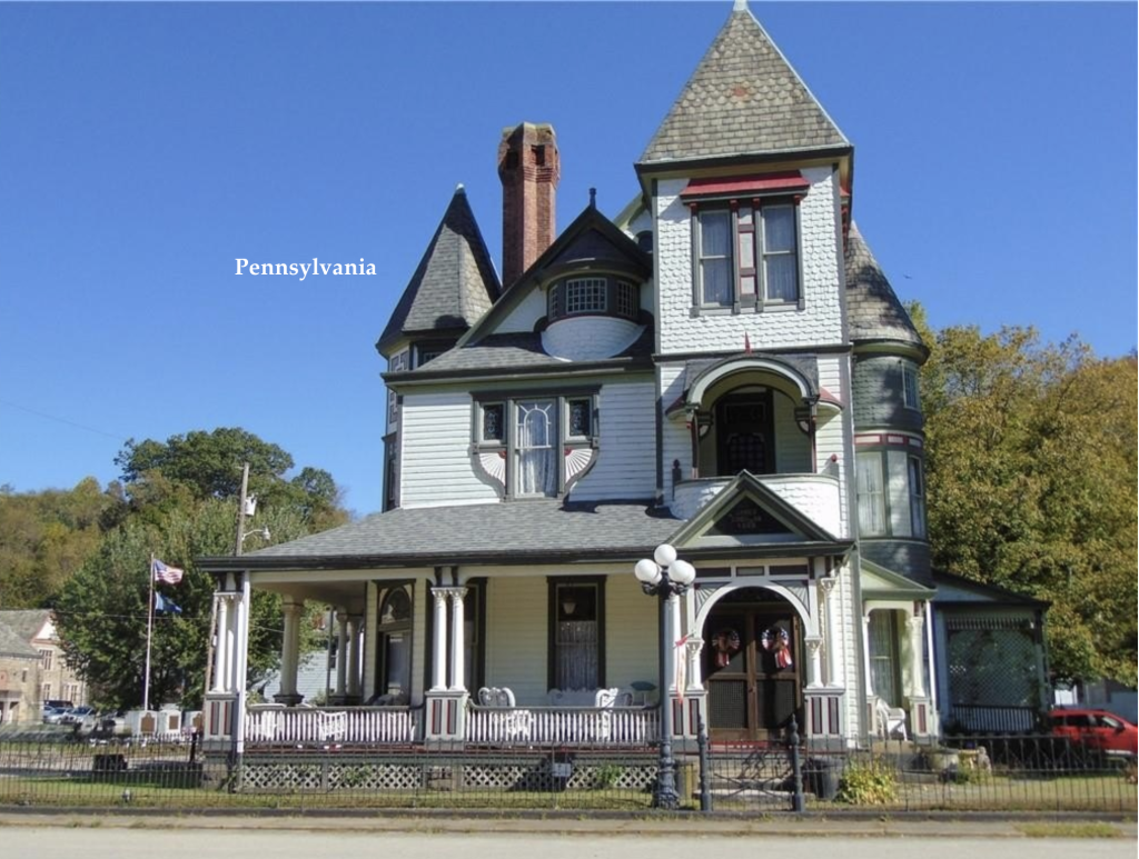 Cheapish c.1890 Queen Anne Victorian For Sale in Charming