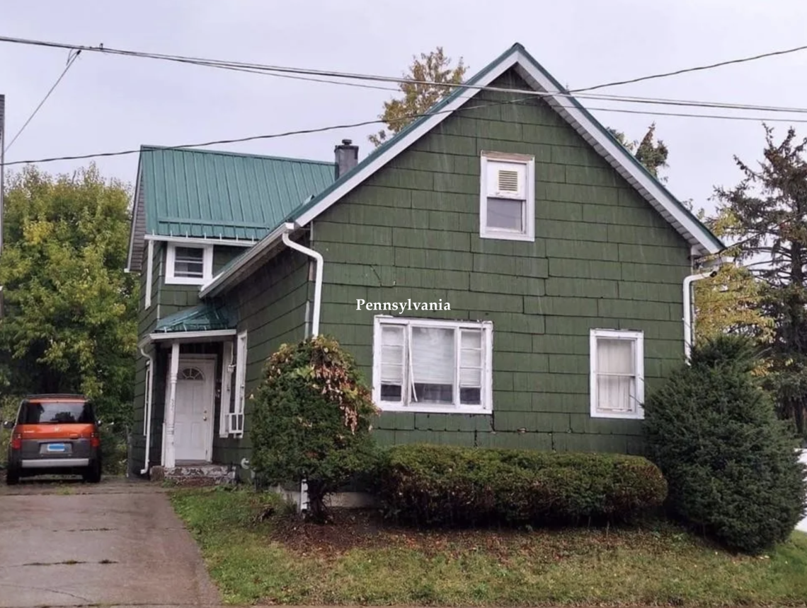 cheap house in Pennsylvania