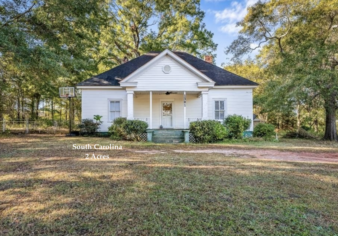 South Carolina fixer upper farmhouse