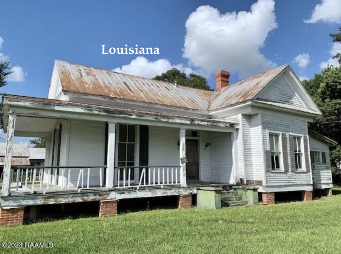 fixer upper for sale in Louisiana