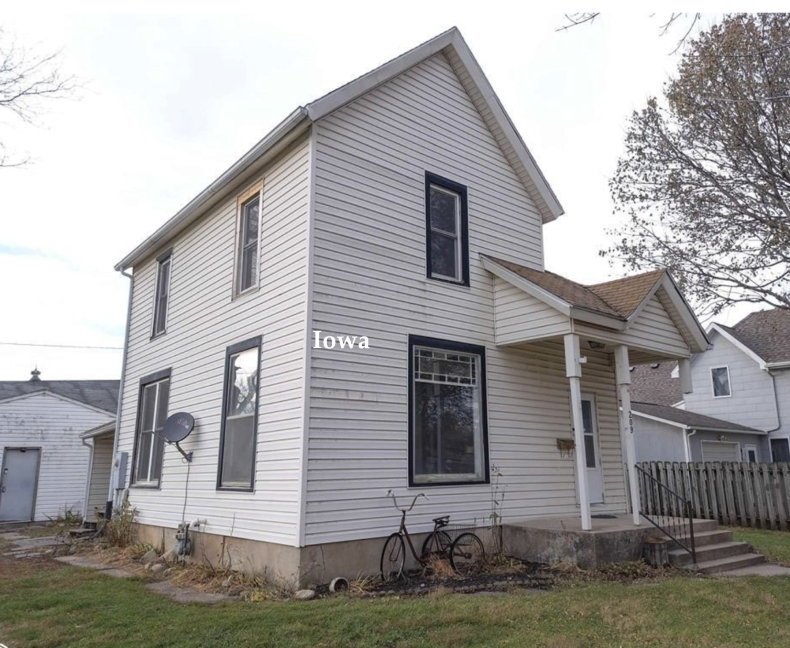 Iowa handyman special for sale