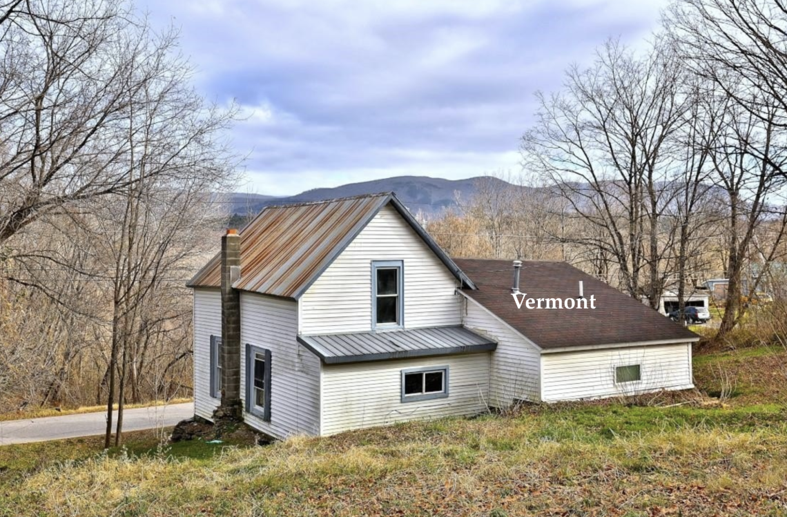 Vermont farmhouse for sale