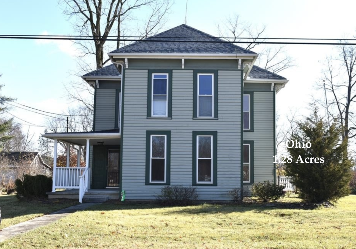 Ohio farmhouse for sale