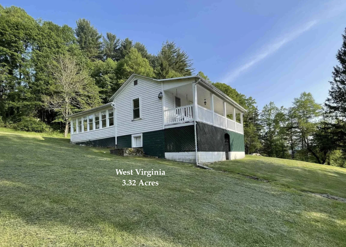 West Virginia mountain home for sale