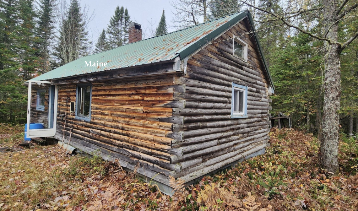 Maine camp for sale